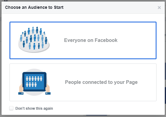 Facebook Audience Insights setup